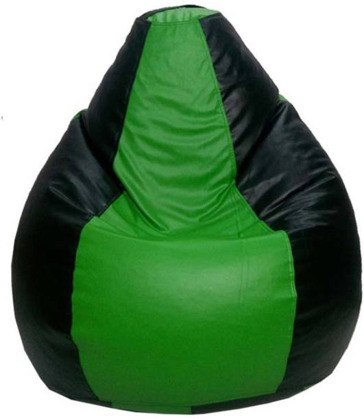 Kainaat Fashion Large Tear Drop Bean Bag Cover  (Without Beans)