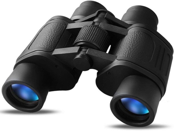 30x60 Compact Small Binoculars Powerful Folding Telescope With Clean Cloth and Carry Case Black Astronomy Lightweight Pocket Binoculars For Adults kids Bird Watching BLACK 