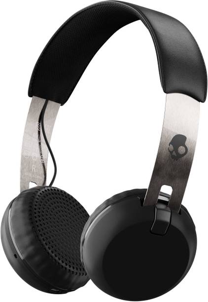 Top Headset With Mic Wireless cheap price 5stars Flipkart in India 50 Skullcandy Grind Bluetooth Headset with Mic