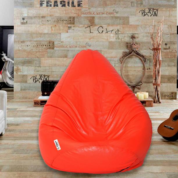 Artificial Leather Bean Bags Online At Discounted Prices On Flipkart