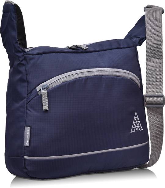 ADAMSON Blue Sling Bag A Logo