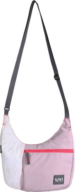 Wildcraft Handbags Clutches Online Wildcraft Women Casual White Pink Polyester Sling Bag