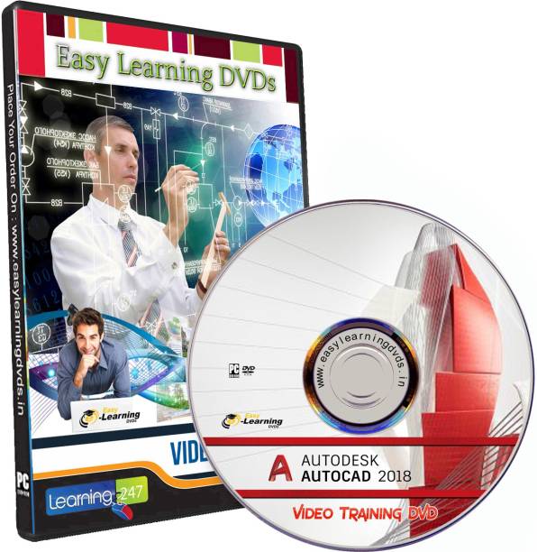 Easy Learning Autodesk AutoCAD 2018 Video Training Tutorial DVD