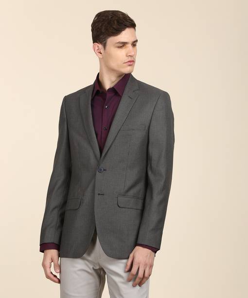 Raymond Suits Blazers Online At Best Raymond Houndstooth Single Ted Formal Men S Blazer