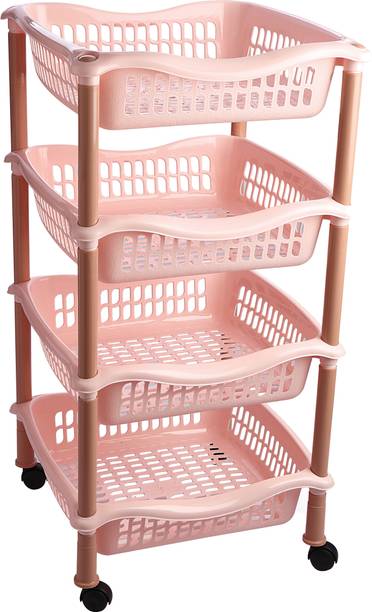 Kitchen Racks क चन र Trolleys Online At Ed Prices Joyo Square Polypropylene Kitchen Trolley
