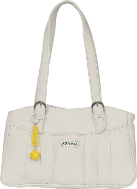 White Handbags Online At Best Prices In India Fd Fashion Soft Shoulder Bag