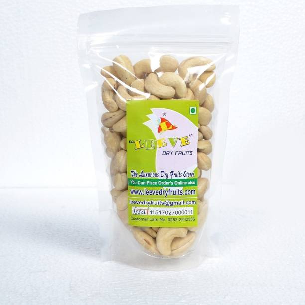 Leeve Dry fruits Roasted Salted Cashew | Kaaju , 800gm Cashews
