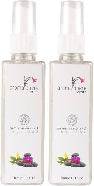 Aromaphere Two EXCITE Air Freshener Combo(Pack of 2) Spray