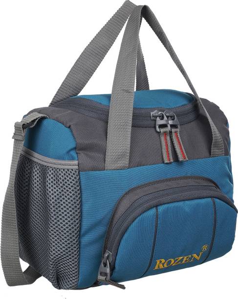 Rozen Lunch Tiffin Bag Firozi 301 for School Office Picnic Waterproof Lunch Bag