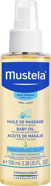 mustela baby hair oil