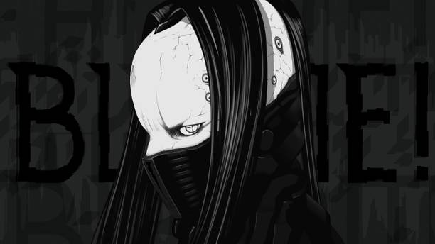 Latest Anime Boy Black And White Mask - work quotes