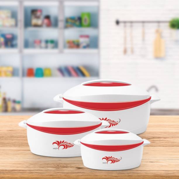MILTON Delight Pack of 3 Thermoware Casserole Set