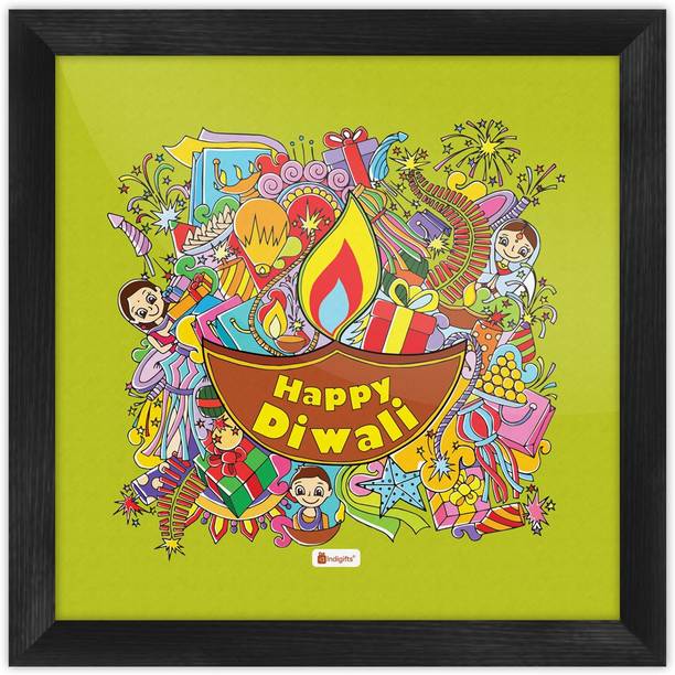 Indigifts Diwali Decoration Paintings Posters Buy Indigifts