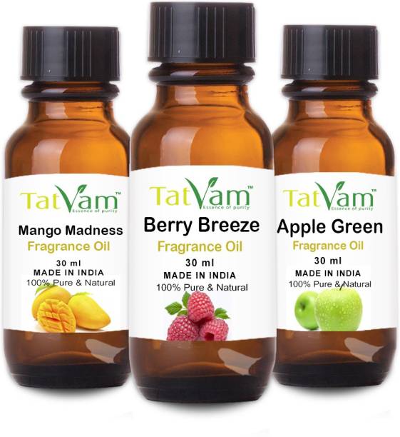 Tatvam Soap Making Fragrance oil Set of 3 - Berry Breez...
