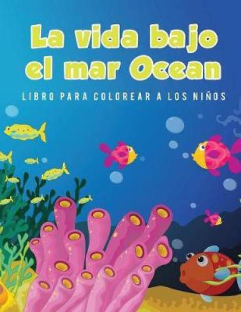 La vida bajo el mar Ocean Libro para colorear a los nin...