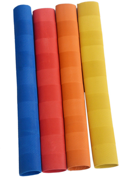 New 12 Cricket Bat Rubber Grip Plain Spare Replacement Handle Coloured Grips