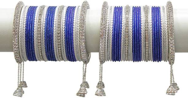 Muchmore Alloy Gold-plated Bangle Set
