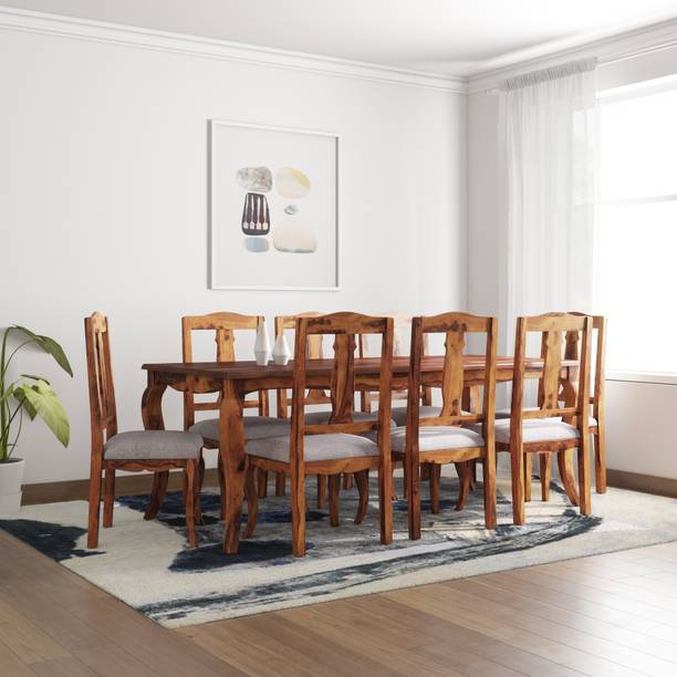 8 Seater Dining Tables Sets Online At Ed Prices On Flipkart Vintej Home J Sheesham Solid Wood 8 Seater Dining Set