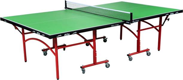 Stag Elite Green Top Rollaway Indoor Table Tennis Table