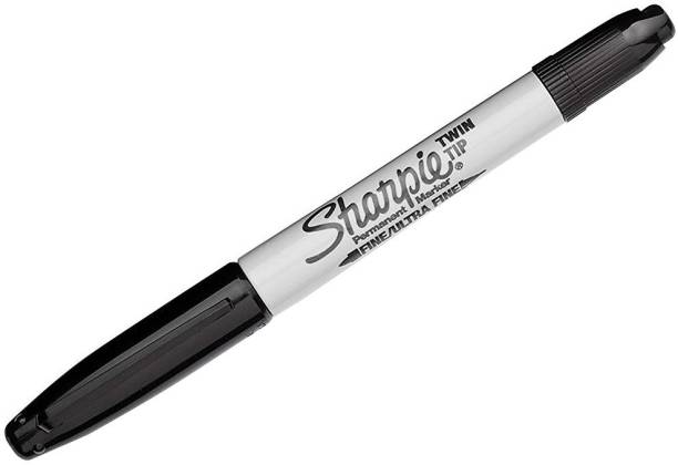 Sharpie Twin Tip Permanent Markers, Fine and Ultra Fine...
