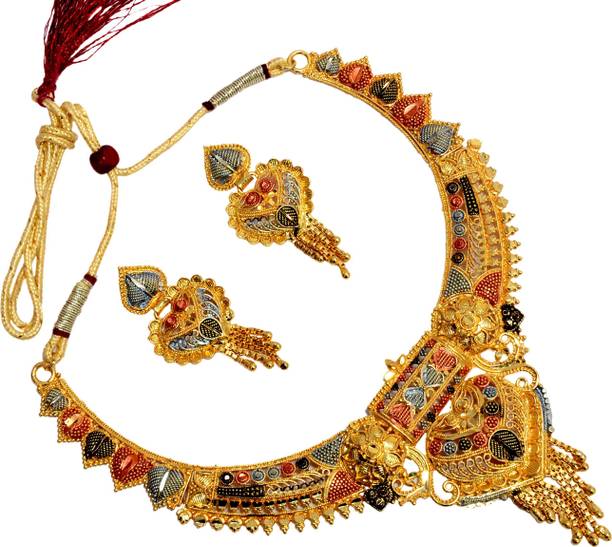 One Gram Gold Jewellery Online At Best Mansiyaorange Br Jewel Set
