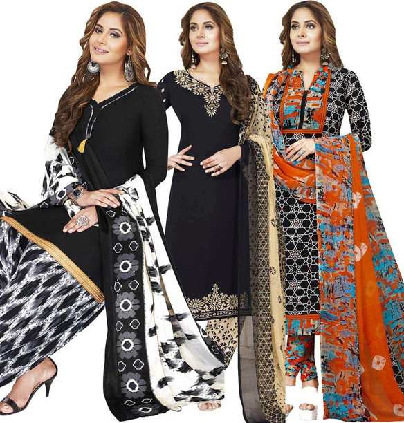 party wear suits on flipkart