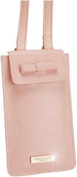 Oriflame Handbags Clutches Online Oriflame Crystal Perforated Mobile Phone Holder Pouch