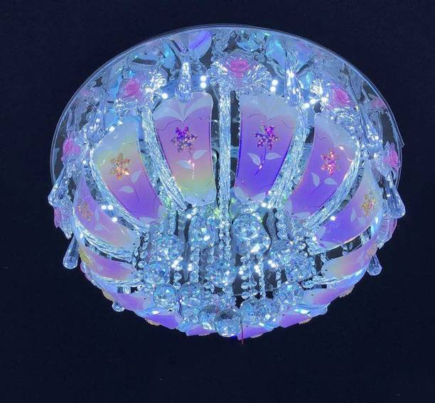 Ceiling Lights Or Hanging At Best S On Flipkart Glazo Chandelier Jhoomar Led Ceiling Light 600mm 24 Inches 9471 With