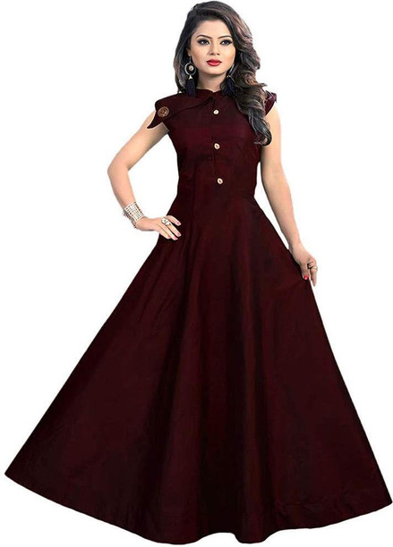 flipkart online shopping long frocks