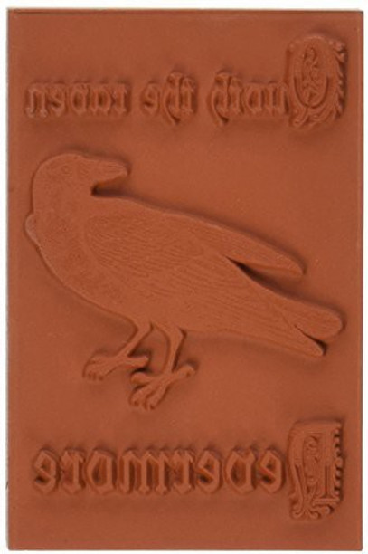 Bald Eagle Deep Red Stamps Deep Red Cling Stamp 3x3