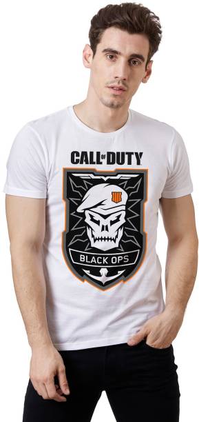 Call Of Duty By Free Authority Graphic Print Men Round ...