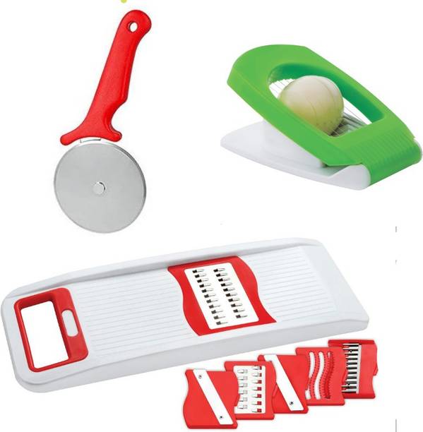 E Kitchenware Household Online At Best Prices Available On Flipkart E Kitchenware 1030 Combo Of Pizza Cutter Egg 6 In 1 Slicer Multicolor