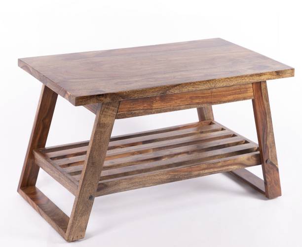 L Shaped Coffee Tables Online At Best Ikiriya Solid Wood Coffee Table