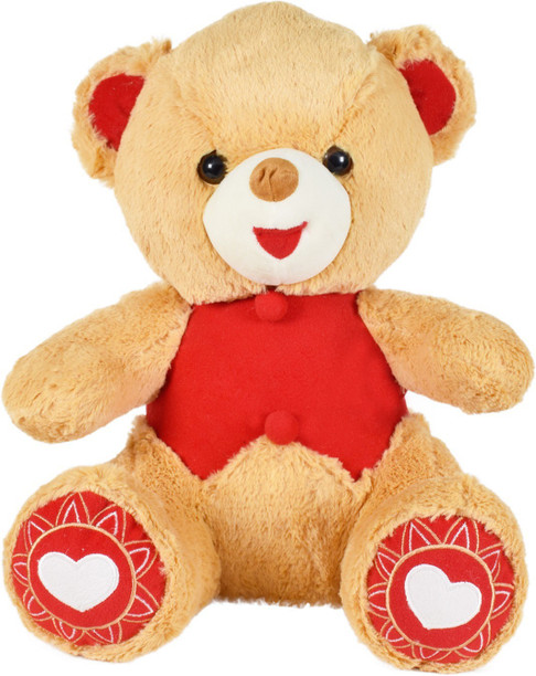 ultra soft toys teddy bear spongy white 15 inch