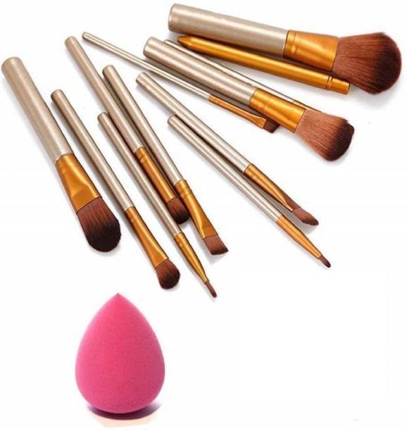 CETC Makeup Brush Set of 12 with sponge puff