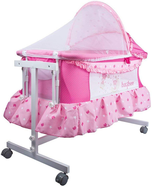 baybee wooden cradle