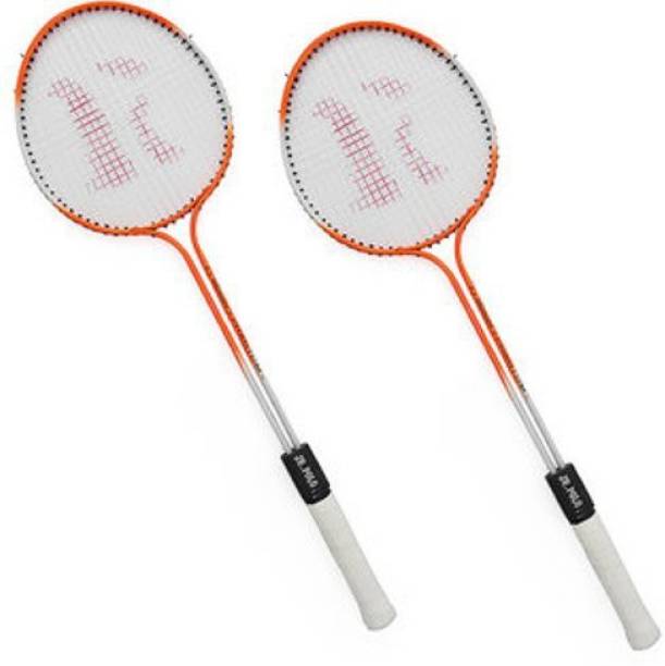 labh traders 2 badminton racqet Black Strung Badminton Racquet