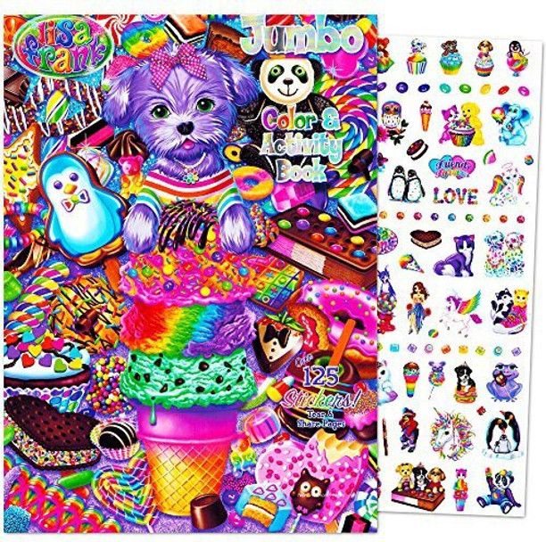 kids' crafts lisa frank coloring kit velvet art paint w