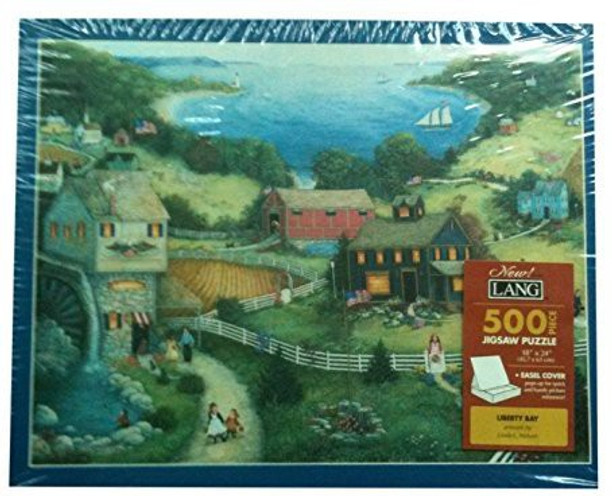 Puzzles Jigsaw Puzzles Lang Easel Cover 500 Piece Puzzle The Light