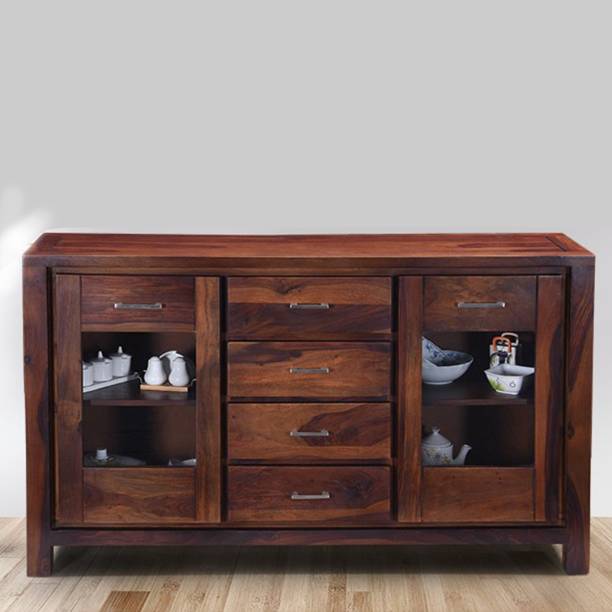 RoyalOak Sheesham Wood Solid Wood Kitchen Cabinet