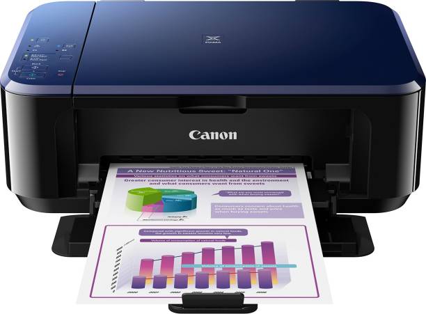 Canon PIXMA E560 Multi-function WiFi Color Printer (Color Page Cost: 4 Rs. | Black Page Cost: 1.6 Rs. | Borderless Printing)