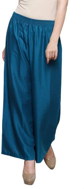 SriSaras Relaxed Women Blue Trousers