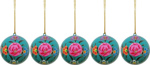 christmas decorations buy christmas decorations online at best paper mache flower balls