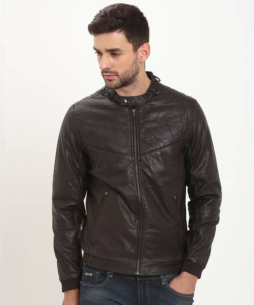 Leather Jackets For Men Women On Flying Machine Full Sleeve Solid Men S Jacket