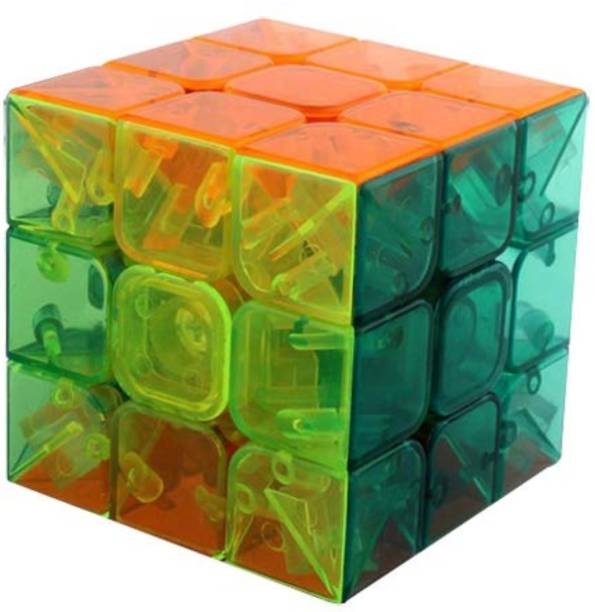 Smartcraft 3X3X3 Transparent Color Cube Puzzle