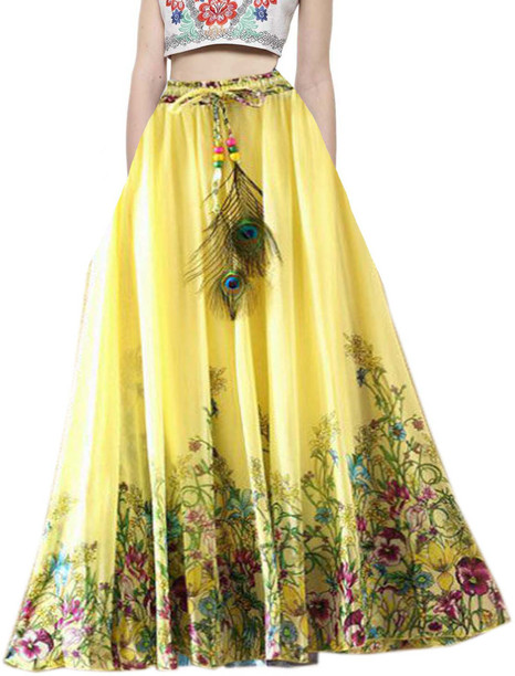 flipkart long skirt dress