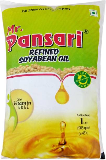 Pansari Refined Soyabean Oil Pouch