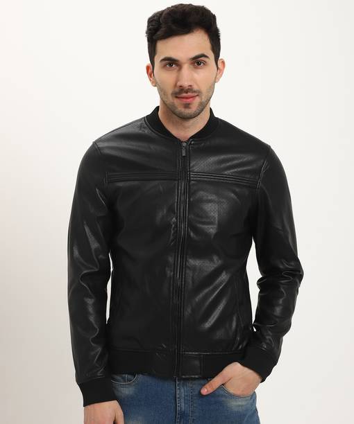 Leather Jackets For Men Women On Arrow Sport Full Sleeve Solid Men S Jacket