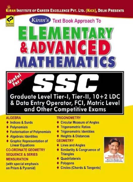 Kiran's Ssc Elementary And Advanced Mathematics English
