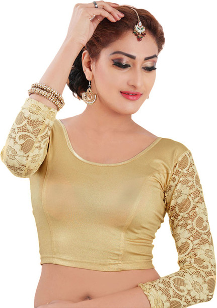golden blouse flipkart